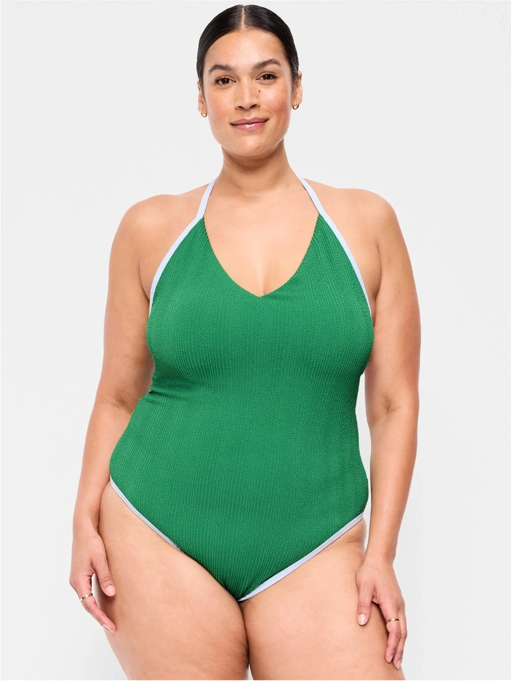 NWOT Old Navy Ribbed v neck halter one piece